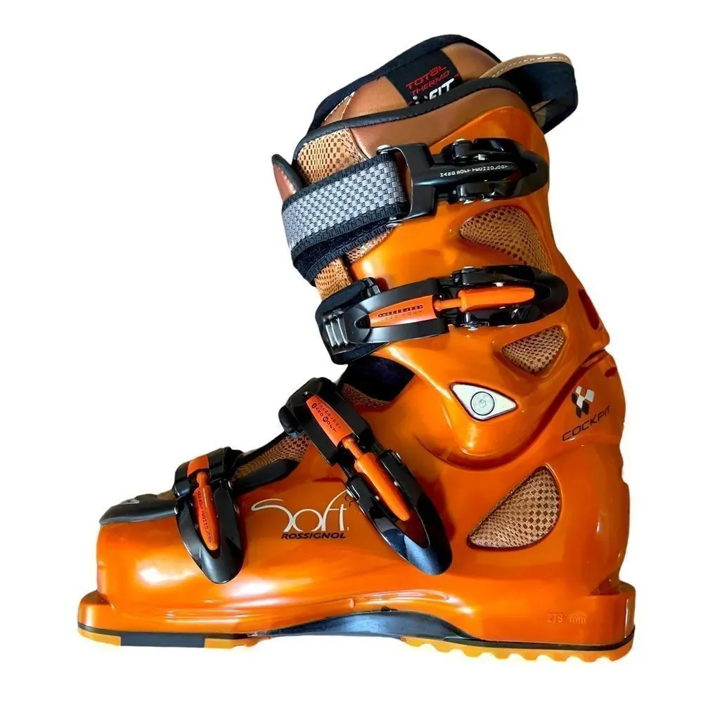 Rossignol skiboots orange